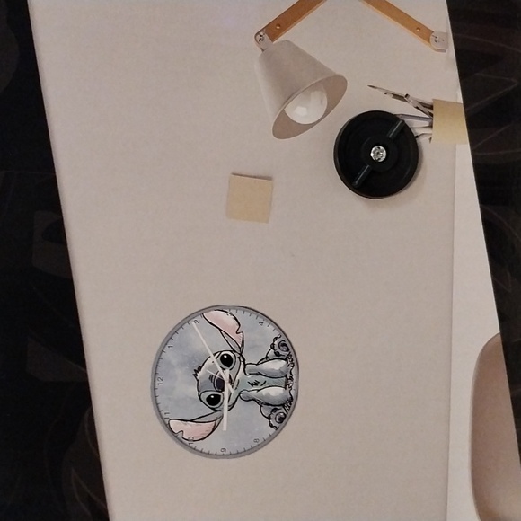 DISNEY STITCH DECORATIVE WALL CLOCK size 10"X10" - Picture 8 of 8